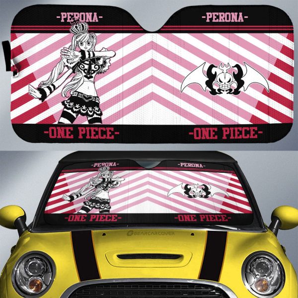 Perona Car Sunshade Custom One Piece Anime Car Accessories Mix Manga Style