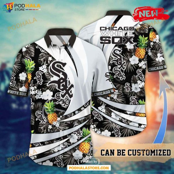 Personalized Chicago White Sox MLB Flower Pineapple Summer Baseball Hawaiian Shirt