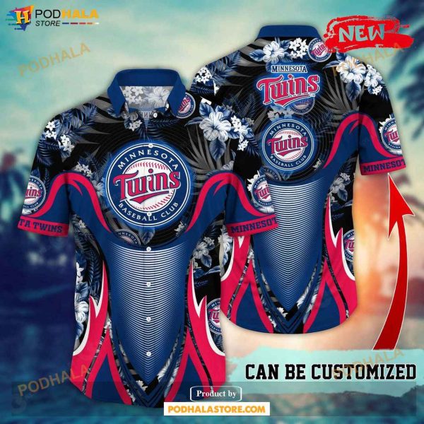 Personalized Minnesota Twins MLB Flower Summer Baseball Hawaiian Shirt