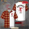 Personalized Name Fireball Poker Tropical Luxury Design Hawaiian Shirt