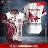 Personalized Name Red Wolves April Guy For Summer Hawaiian Shirt