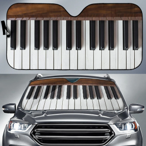 Piano Car Sunshade Custom Car Accessories For Music Lover