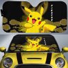 Pikachu Car Sunshade Custom Anime Car Accessories