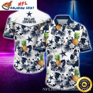 Pineapple Cheer Dallas Cowboys Hawaiian Shirt – Fruit Of Victory