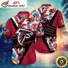 Pineapple Playbook – Atlanta Falcons Tropical Fruit Hawaiian Shirt