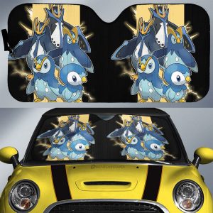 Piplup Car Sunshade Custom Car Accessories For Fans