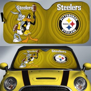 Pittsburgh Steelers Car Sunshade Custom Car Accessories