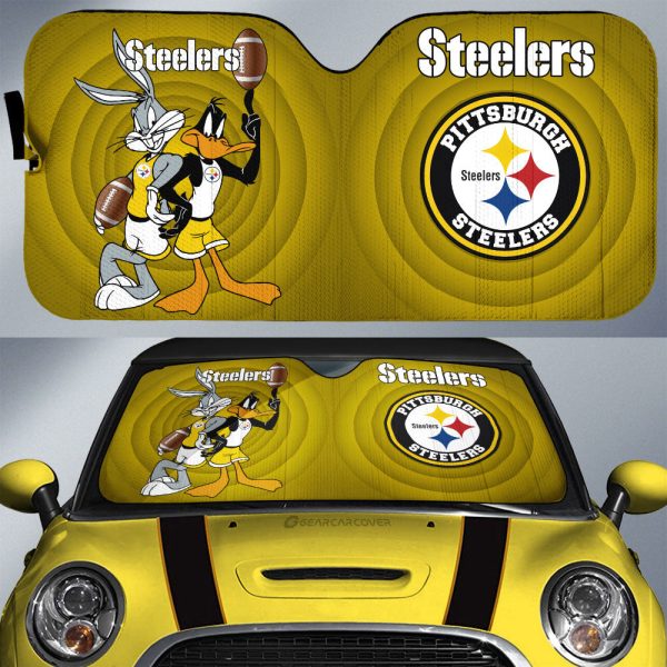 Pittsburgh Steelers Car Sunshade Custom Car Accessories