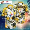 Pittsburgh Steelers Tropics And Hibiscus Game Day Shirt