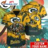 Player’s Paradise – Green Bay Packers Customizable Player Hawaiian Shirt