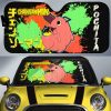 Pochita Car Sunshade Custom Chainsaw Man Anime Car Accessories