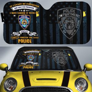 Police Car Sunshade Custom Car Accessories