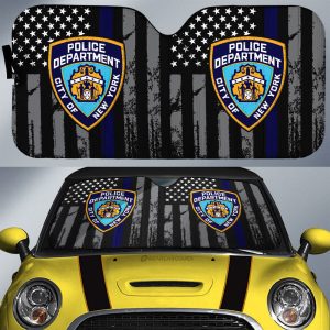 Police Car Sunshade Custom Car Accessories