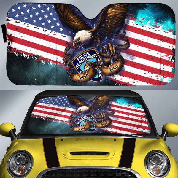 Police Car Sunshade Custom Car Accessories