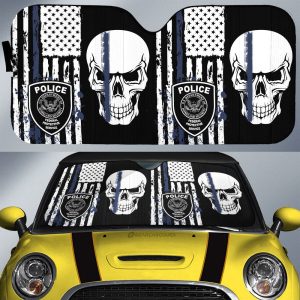 Police Car Sunshade Custom Car Accessories