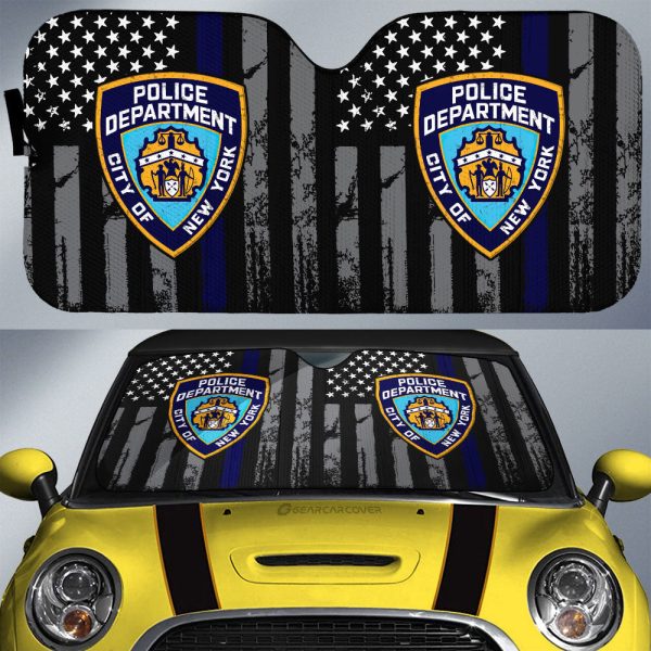 Police Car Sunshade Custom Car Accessories