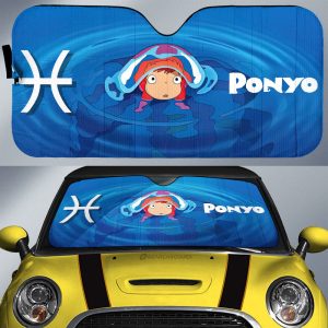 Ponyo Car Sunshade Custom Car Accessories