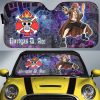 Portgas D. Ace Car Sunshade Custom Car Accessories Manga Galaxy Style