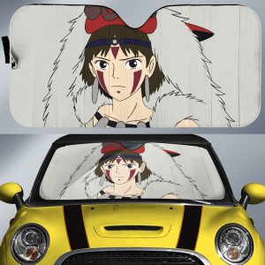 Princess Mononoke Car Sunshade Custom Car Accessories