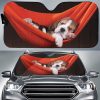 Puppy Beagle Car Sunshade Custom Car Accessories