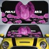 Purple Orca Car Sunshade Custom Black Clover Anime Car Accessories