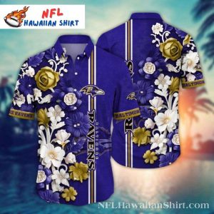 Purple Passion Baltimore Ravens Hawaiian Shirt