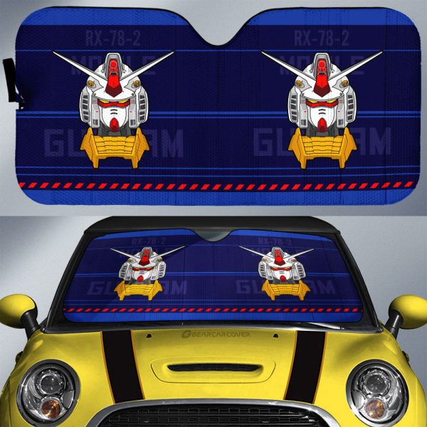 RX-78-2 Car Sunshade Custom Car Interior Accessories