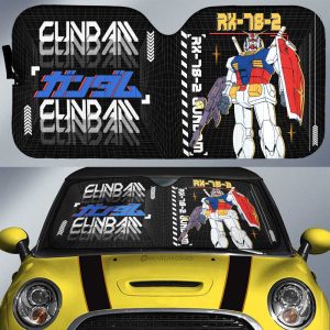 RX-78-2 Car Sunshade Custom Car Interior Accessories