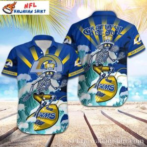 Rams SoCal Surf Hawaiian Shirt – Grateful Dead Inspired