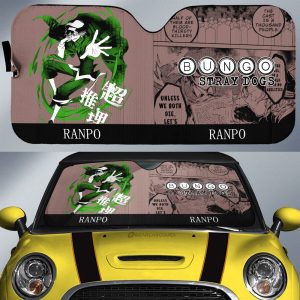 Ranpo Edogawa Car Sunshade Custom Car Interior Accessories