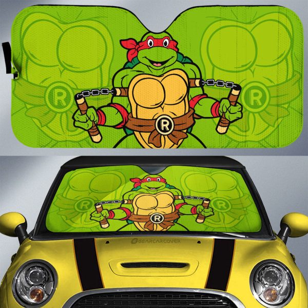 Raphael Car Sunshade Custom Ninja Turtle Car Accessories