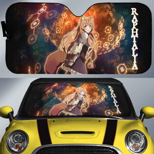 Raphtalia Car Sunshade Custom Rising Of The Shield Hero Anime Car Accessories