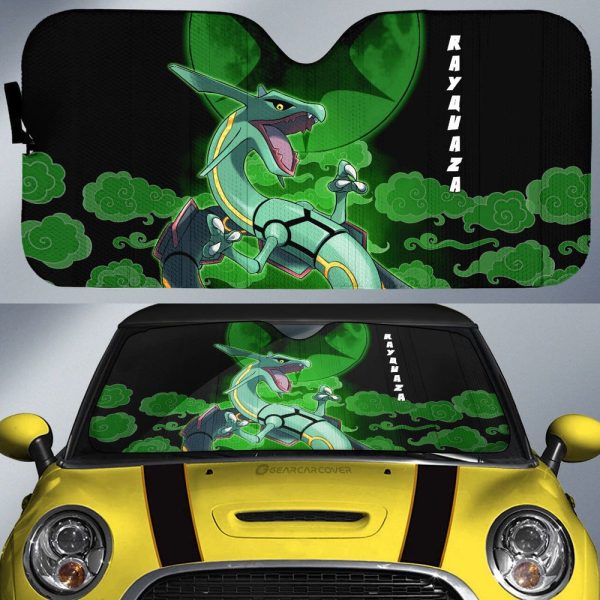 Rayquaza Car Sunshade Custom Car Accessories