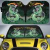 Rayquaza Car Sunshade Custom Tie Dye Style Anime Car Accessories