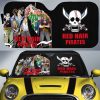 Red Hair Pirates Car Sunshade Custom Car Accessories