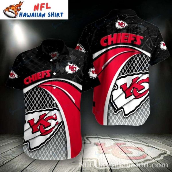 Red Inferno NFL Kansas City Chiefs Flame Aloha Shirt