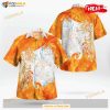 Regular And Alolan Ninetales Tribal Design Hawaiian Shirt for Women Men