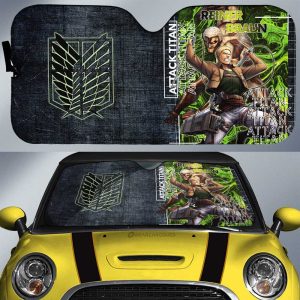 Reiner Braun Car Sunshade Custom Attack On Titan Car Accessories