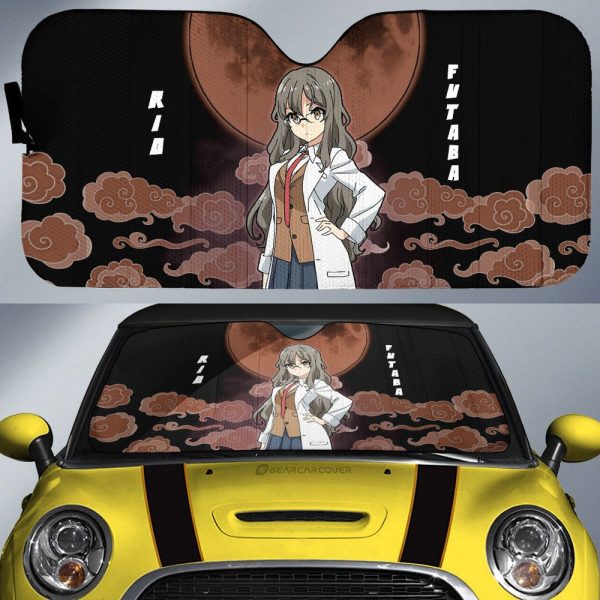 Rio Futaba Car Sunshade Custom Bunny Girl Senpai Car Accessories