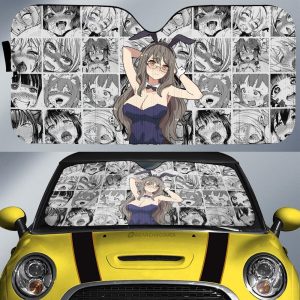 Rio Futaba Car Sunshade Custom Bunny Girl Senpai Car Accessories