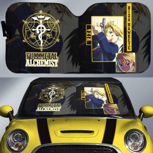 Riza Hawkeye Car Sunshade Custom