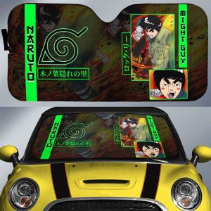 Rock Lee Car Sunshade Custom Anime Car Accessories