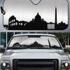 Rome Skyline Car Sunshade Custom Car Accessories