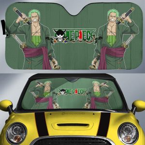 Roronoa Zoro Car Sunshade Custom