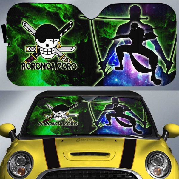 Roronoa Zoro Car Sunshade Custom One Piece Car Accessories