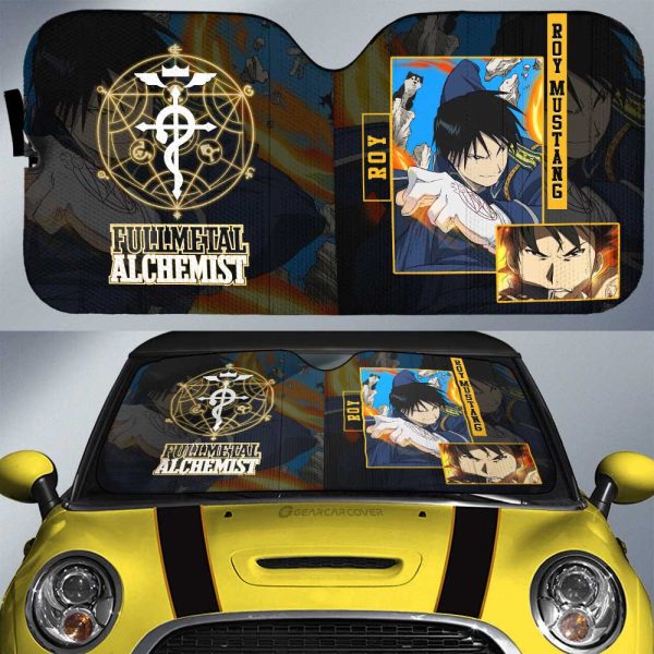 Roy Mustang Car Sunshade Custom Fullmetal Alchemist Anime