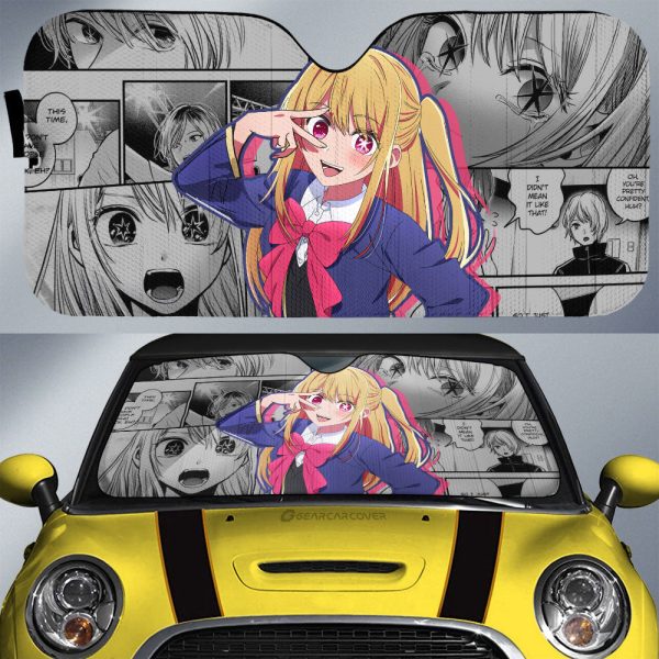 Ruby Hoshino Car Sunshade Custom Anime Car Accessories