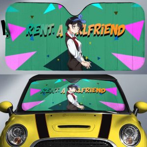 Ruka Sarashina Car Sunshade Custom Rent A Girlfriend Car Accessories