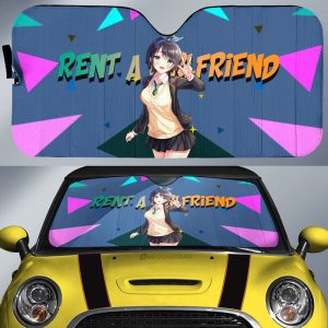 Ruka Sarashina Car Sunshade Custom Rent A Girlfriend Car Accessories