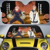 Ryoumen Sukuna And Yuuji Itadori Car Sunshade Custom Car Accessories